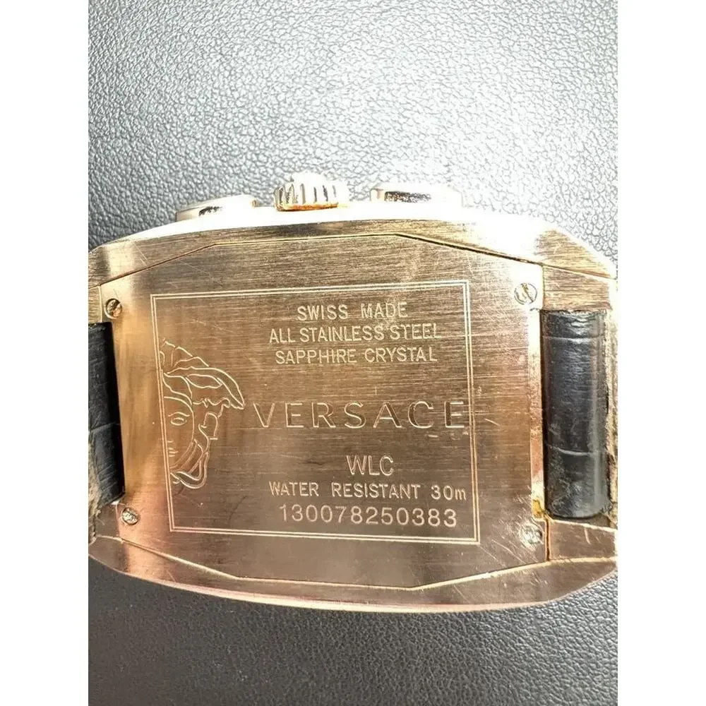 Versace Character Chrono Black Dial Watch LS(346644)